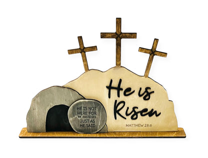 Empty Tomb - Easter - Resurrection Sunday - Unframed