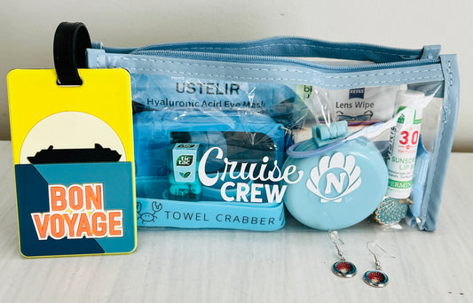 Custom Kits:  “Cruise Crew” with First Initial • 20+ Items Included