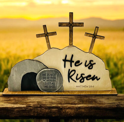 Empty Tomb - Easter - Resurrection Sunday - Unframed