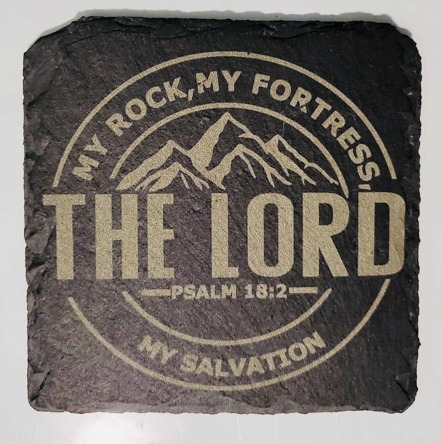 Christian Themed Slate Coasters